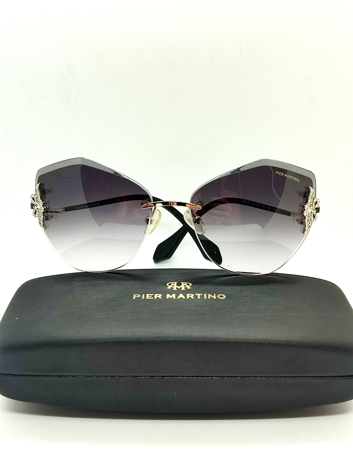 

Солнцезащитные очки женские Pier Martino JSS895C4, серые, JSS895C4