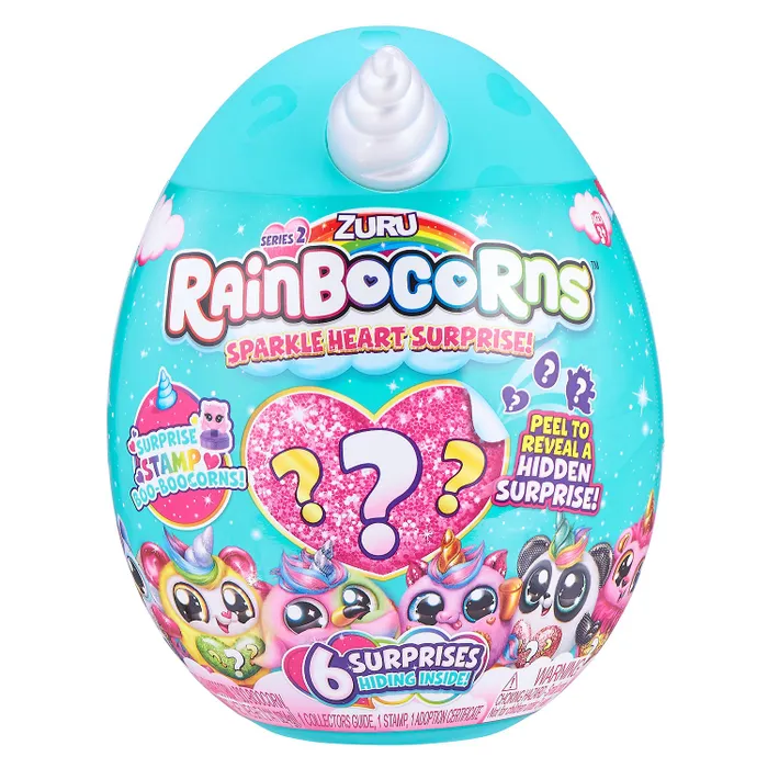 Игрушка Rainbocorns Rainbocorns Sparkle heart surprise S2 в непрозрачной упаковке