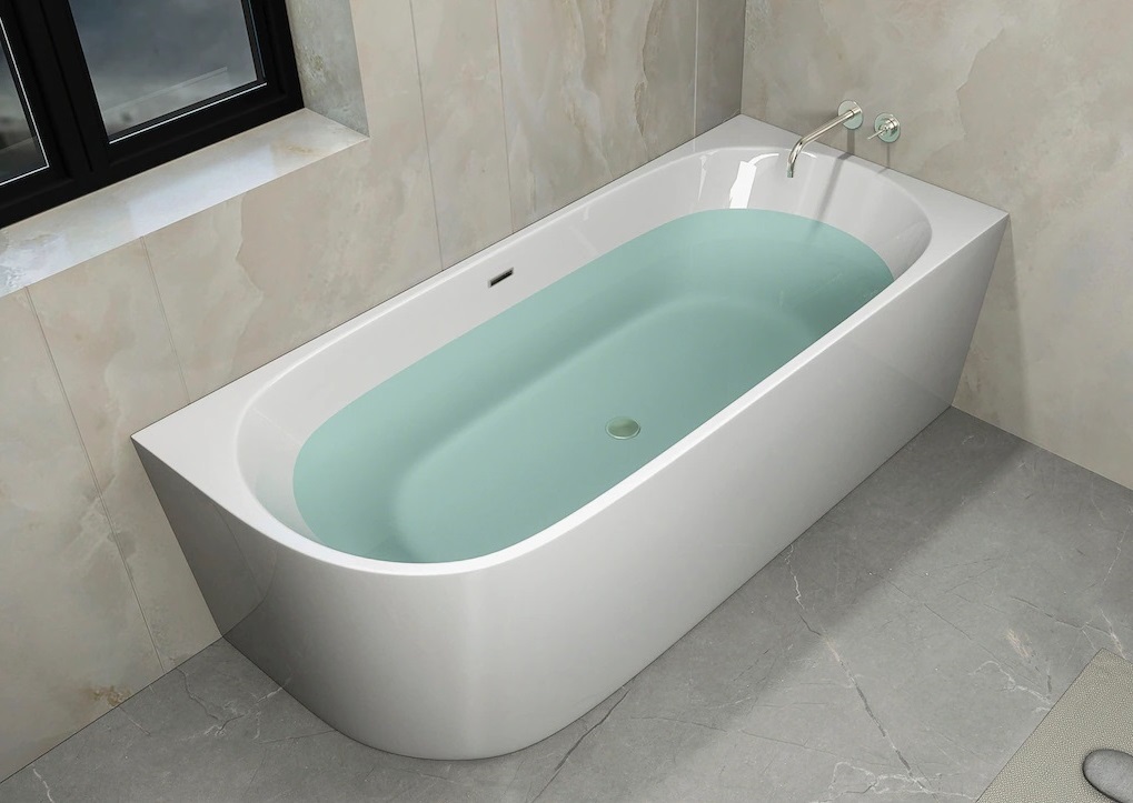 Ванна Ceruttispa AMI R (1700x750x560) акриловая отдельностоящая ванна santek корсика 1wh111981 180х80 прямоугольная белая монтажный комплект 180х80