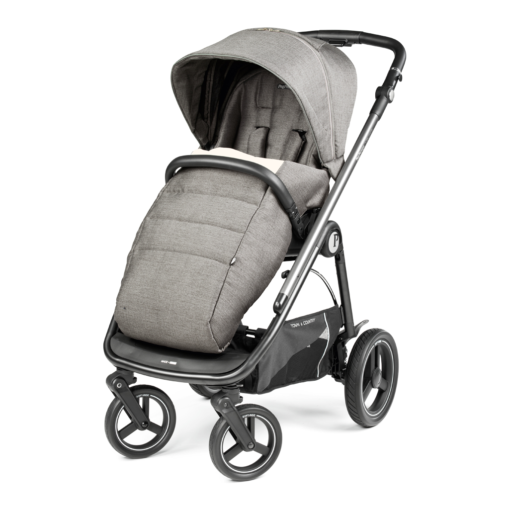 Прогулочная коляска Peg-Perego Veloce TC City Grey коляска 3 в 1 peg perego veloce tc slk city grey