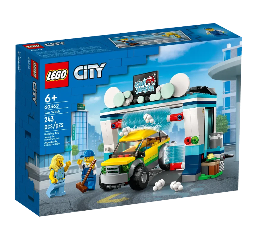 Конструктор LEGO City Автомойка, 243 детали, 60362