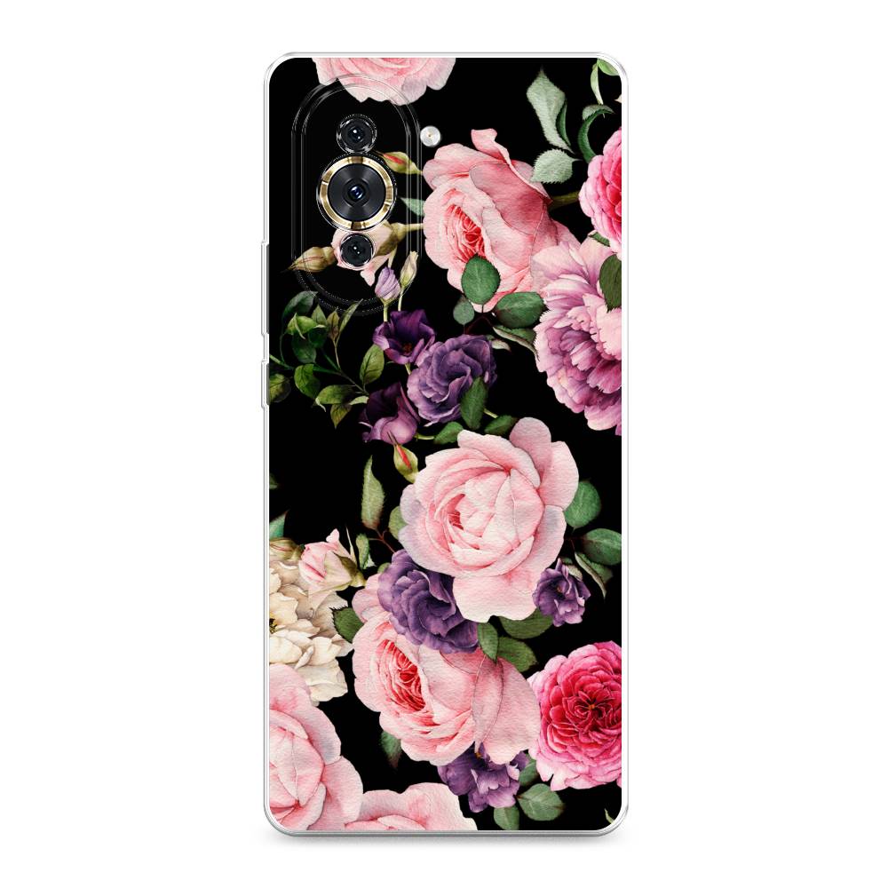

Чехол Awog на Huawei Nova 10 "Пионы на черном", Разноцветный, 6108950-8