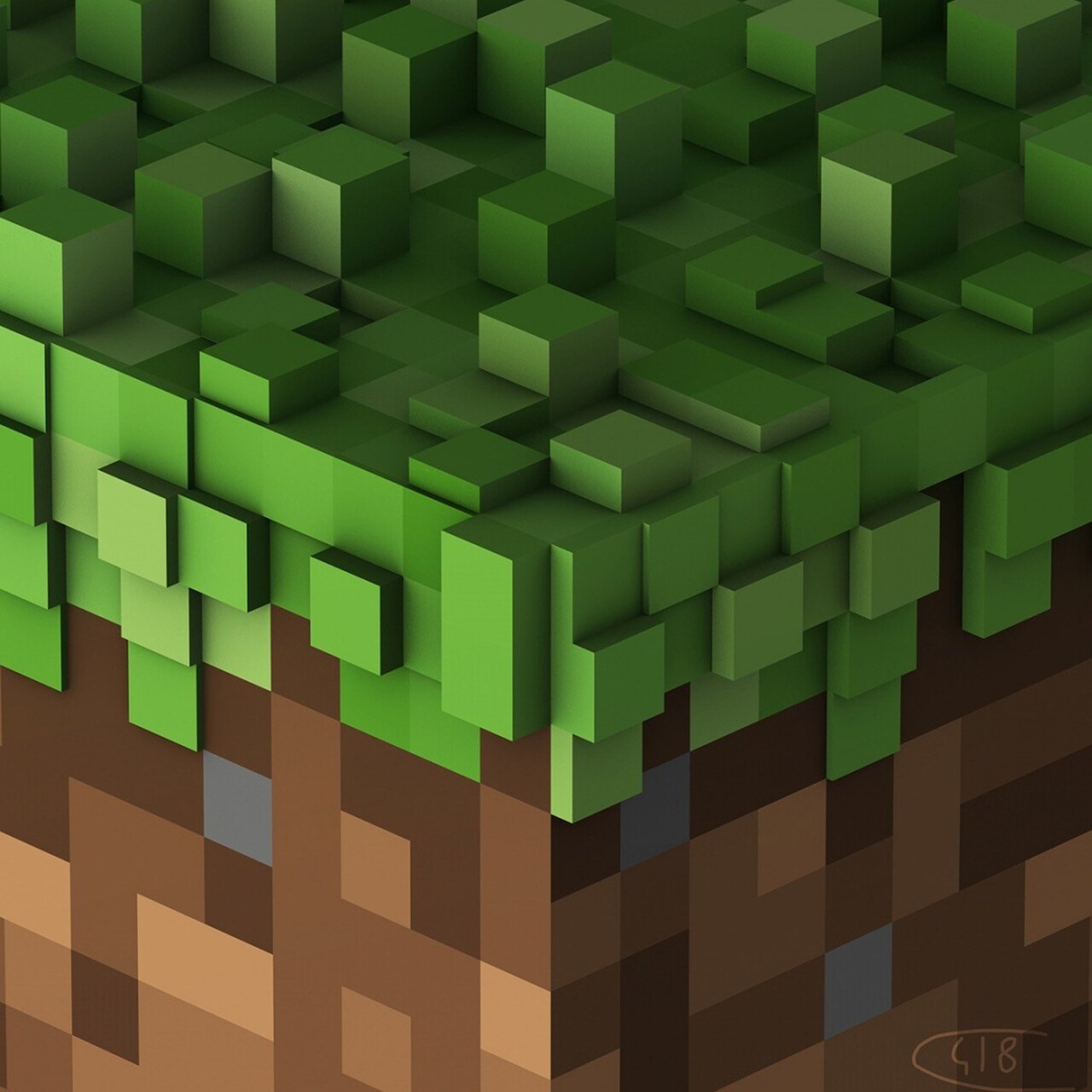 

C418 Minecraft Volume Alpha (Translucent Green) (LP)