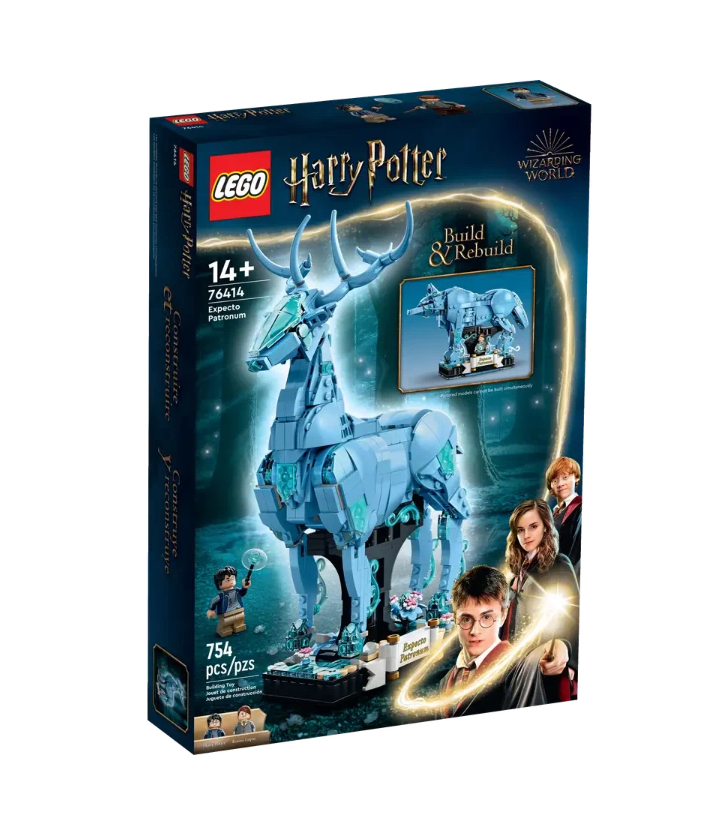 Конструктор LEGO Harry Potter Патронус, 754 детали, 76414 конструктор lego harry potter новогодний адвент календарь 76404 334 детали