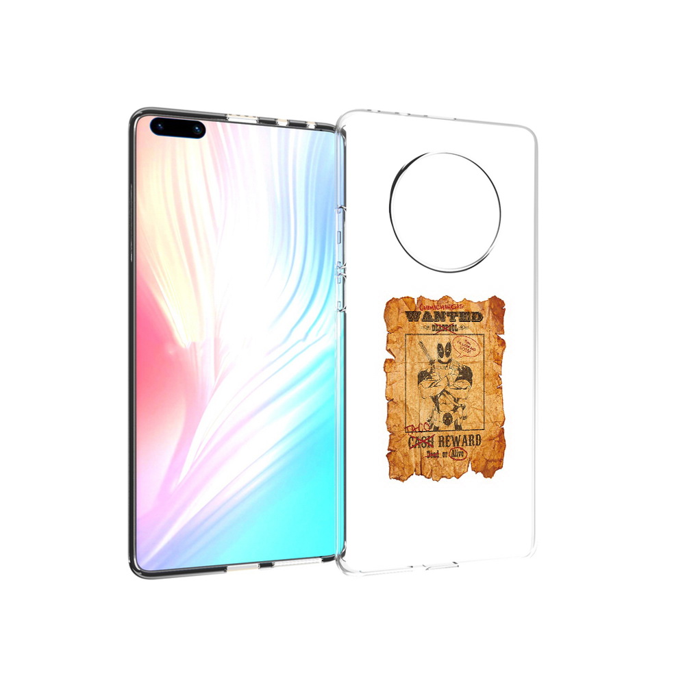 

Чехол MyPads Tocco для Huawei Mate 40 Pro дедпул, Прозрачный, Tocco