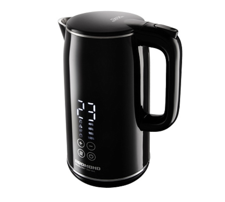 Чайник электрический REDMOND RK-M1301D 1.7 л черный без глютена простые рецепты выпечки для семейных посиделок мотина а