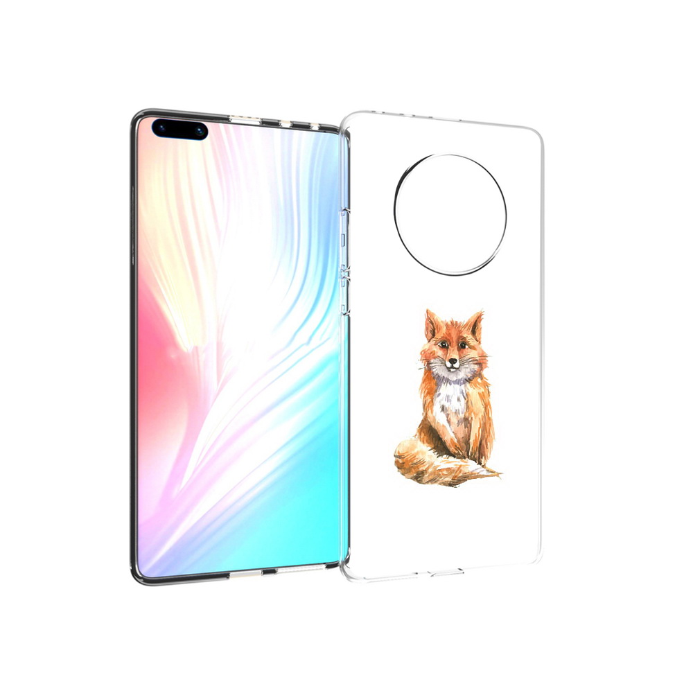 

Чехол MyPads Tocco для Huawei Mate 40 Pro детская лиса, Прозрачный, Tocco