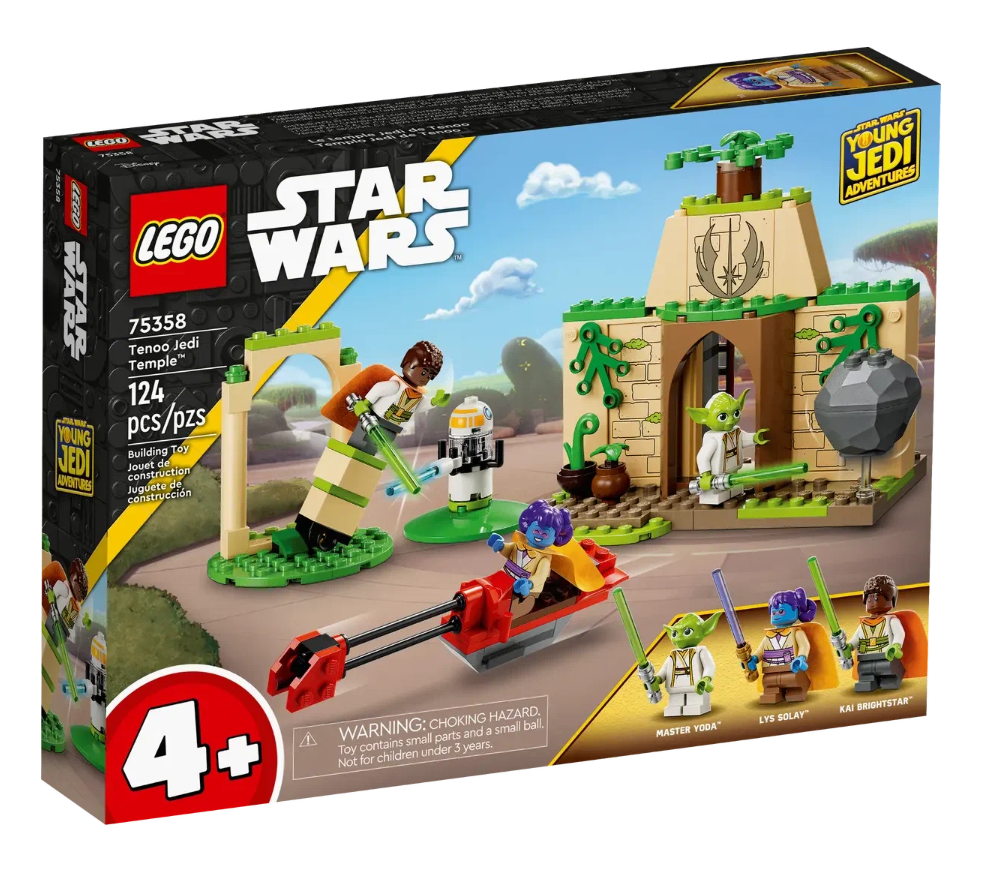 Конструктор LEGO Star Wars Храм джедаев Тену, 75358 гантель разборная чугунная в коробке 12 кг star fit db 715