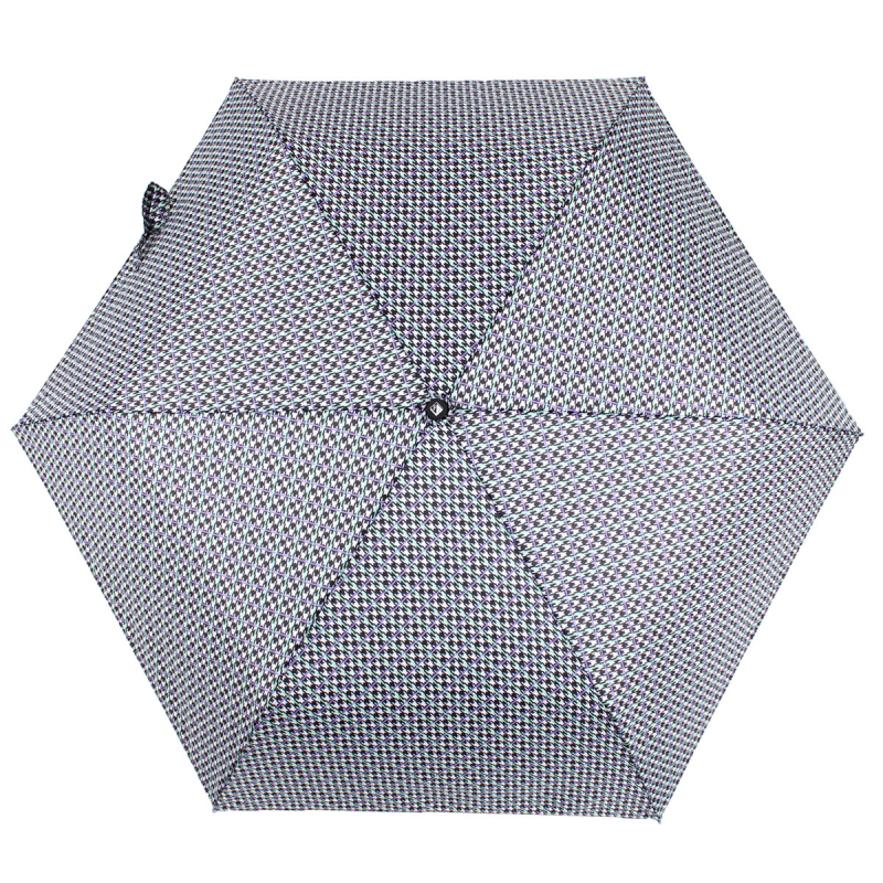 Зонт складной женский автоматический Flioraj 6095 FJ серый