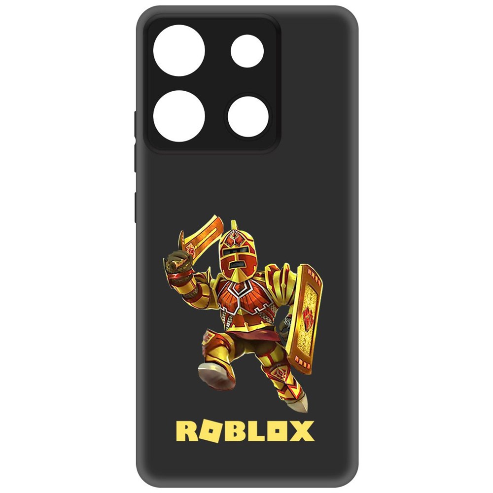 

Чехол-накладка Krutoff Soft Case Roblox-Рэдклифф для Infinix Smart 7 Plus черный