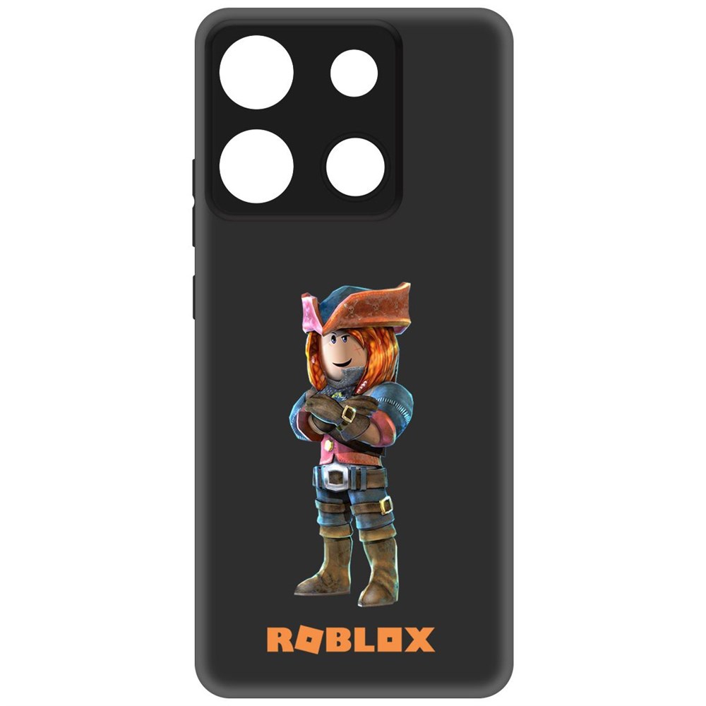 

Чехол-накладка Krutoff Soft Case Roblox-Эзебель для Infinix Smart 7 Plus черный