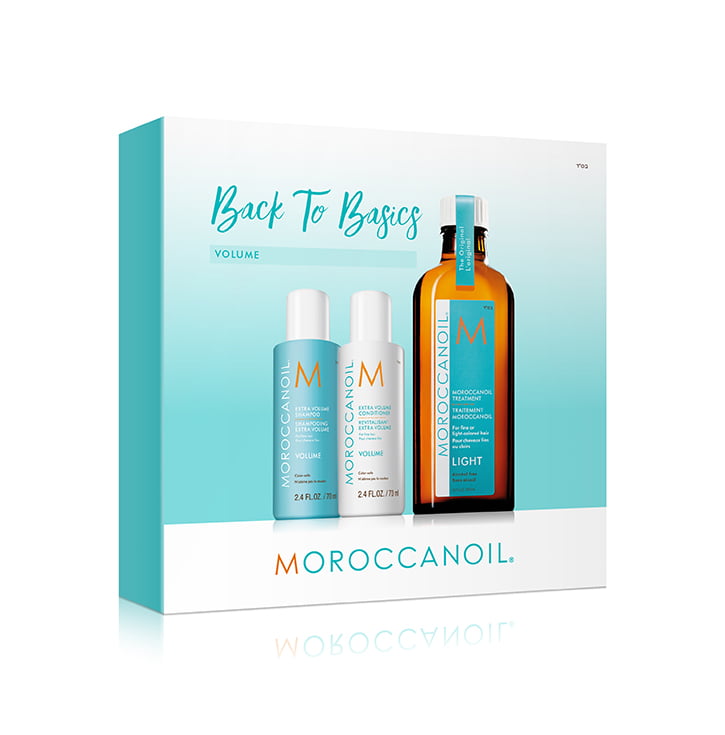 фото Мини набор обьем moroccanoil back to basics