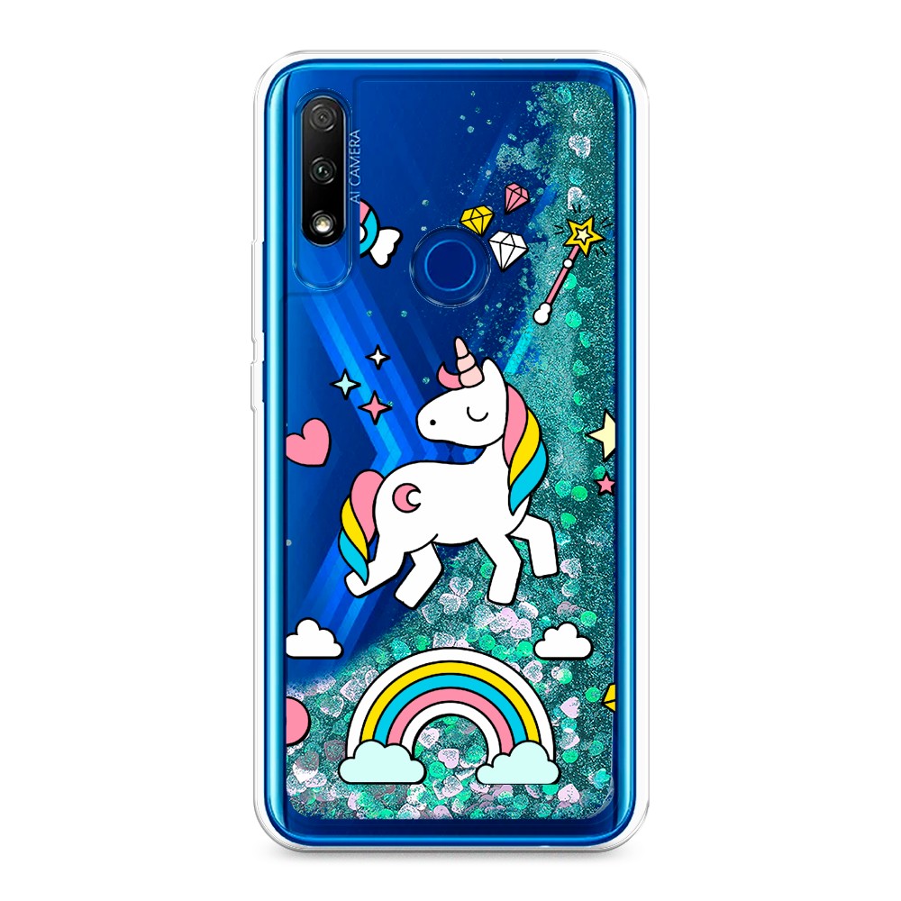 фото Силиконовый чехол "звездочки графика белая" на zte red magic 5s awog