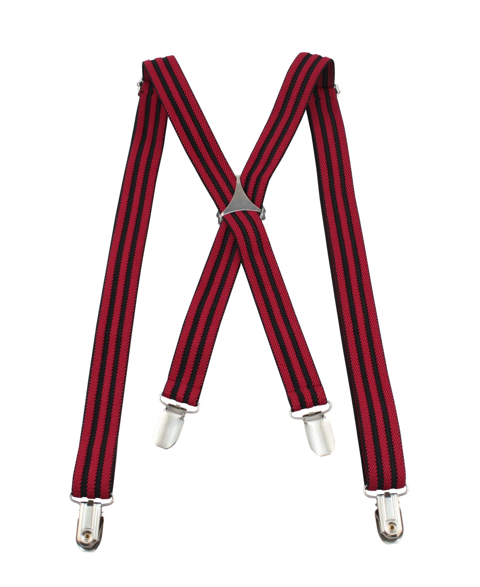 Подтяжки унисекс Stilmark В75 красные