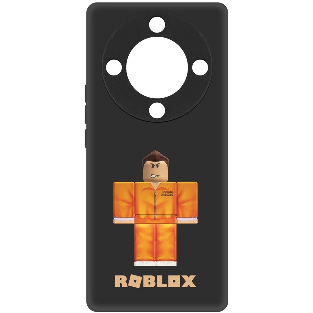 Чехол-накладка Krutoff Soft Case Roblox-Заключенный для Honor Magic 5 Lite черный