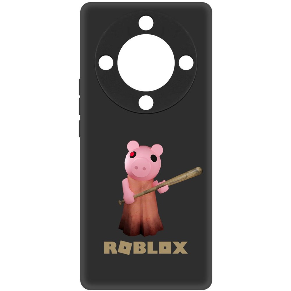 

Чехол-накладка Krutoff Soft Case Roblox-Пигги для Honor Magic 5 Lite черный