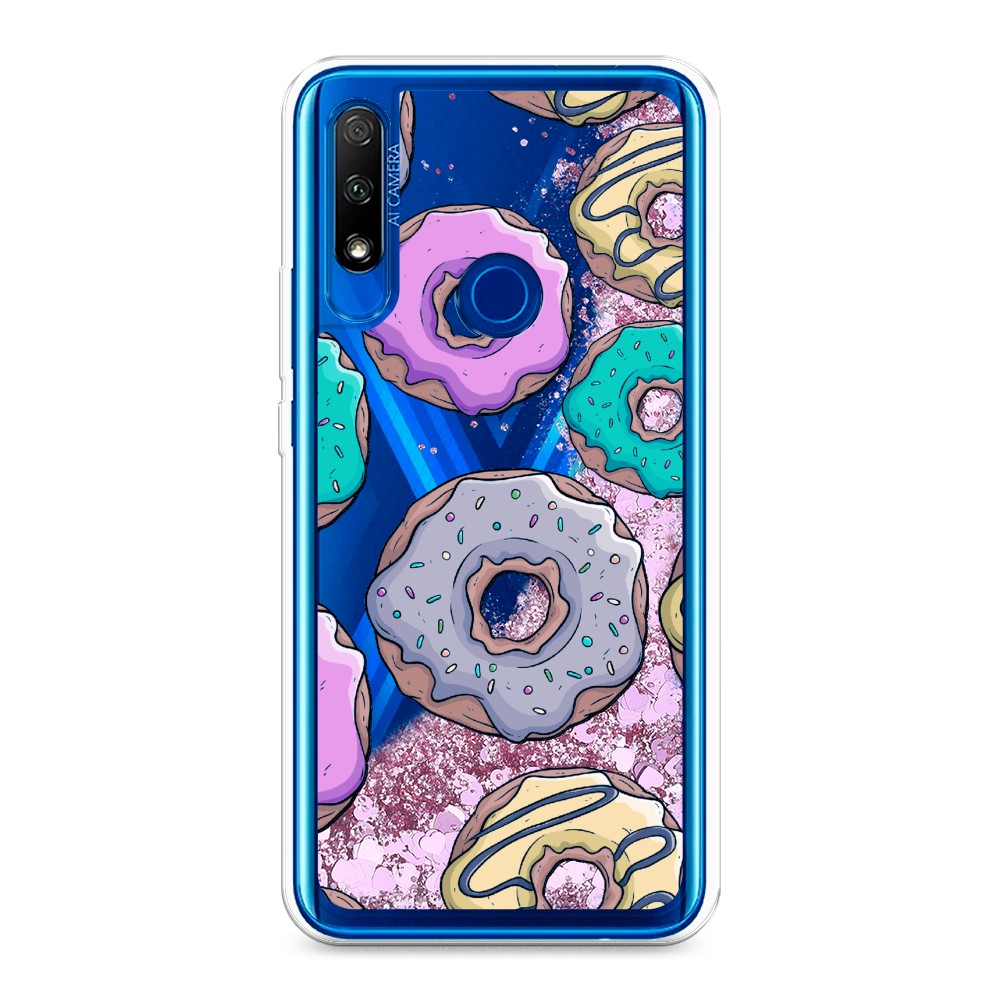 

Чехол Awog "Разноцветные пончики в глазури 2" на Honor 9X, 69994-1