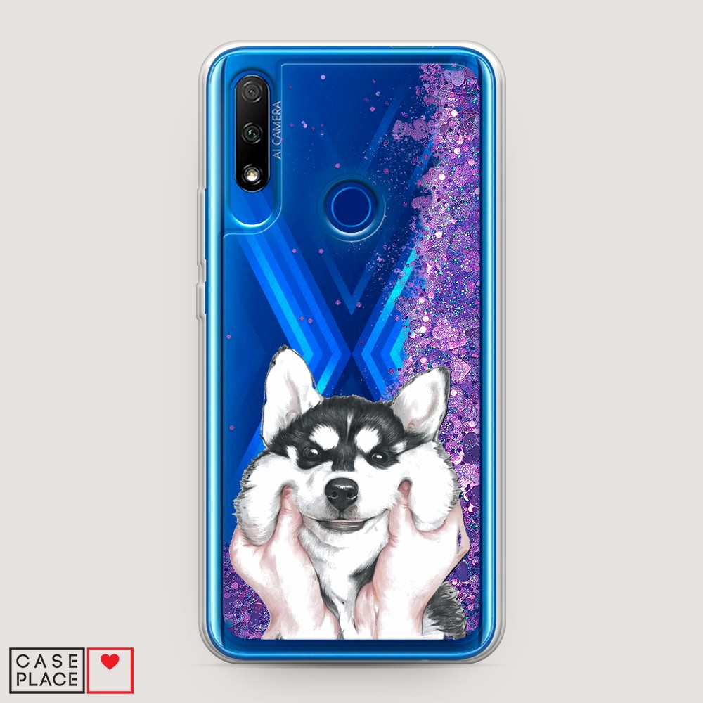 

Чехол Awog на Honor 9X "Щечки хаски", Разноцветный, 69992-1