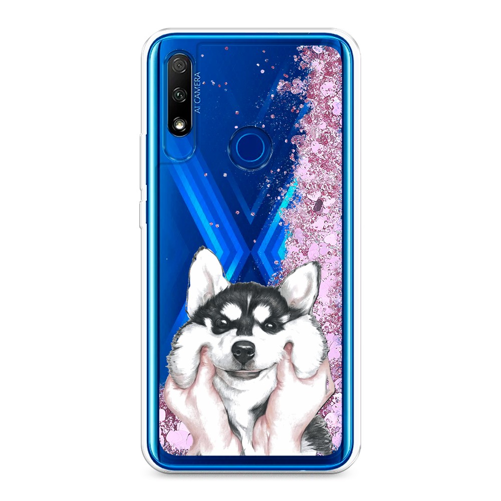 

Чехол Awog "Щечки хаски" на Honor 9X, 69994-1