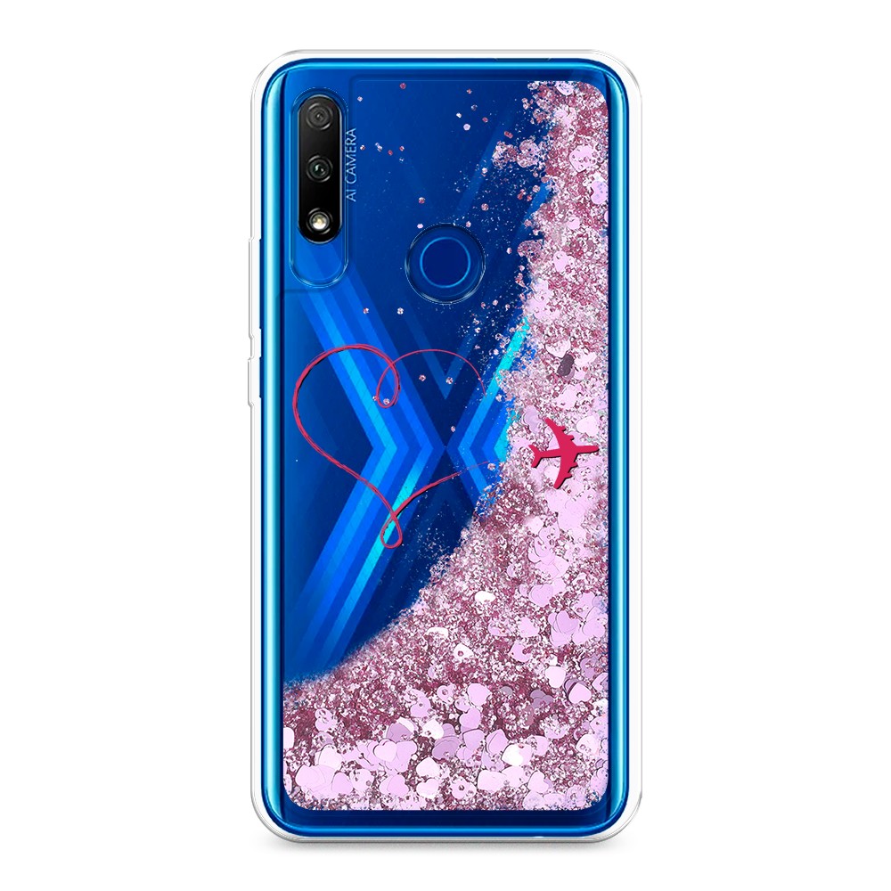 

Чехол Awog "Сердце и самолет" на Honor 9X, 69994-1