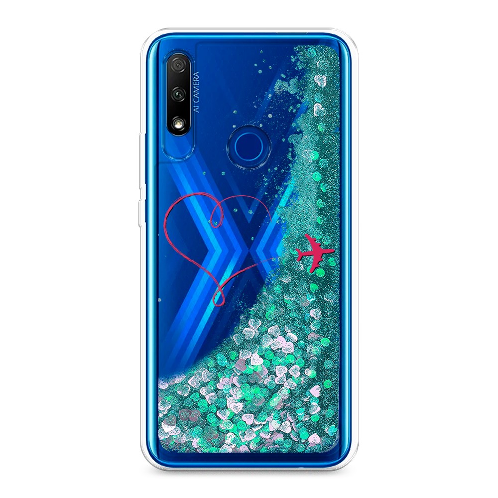 

Чехол Awog "Сердце и самолет" на Honor 9X, 69995-1