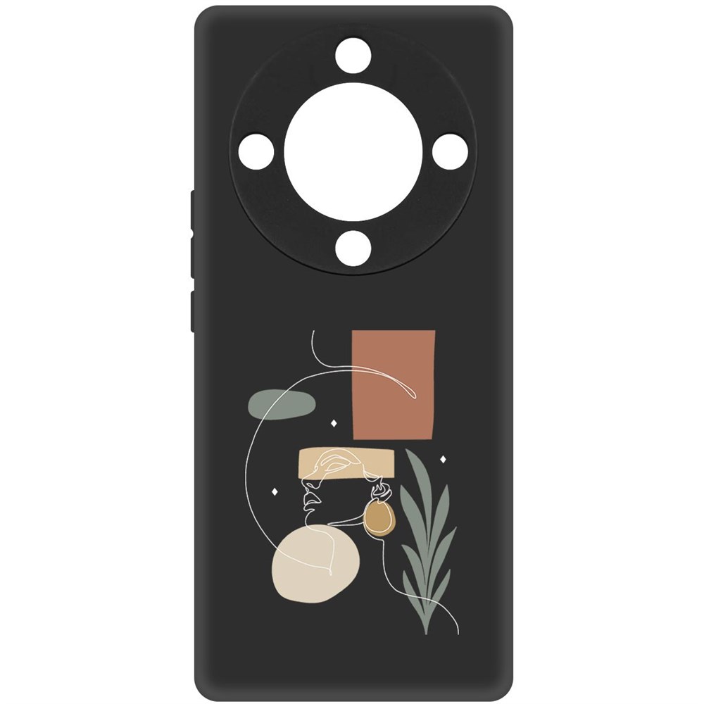 

Чехол-накладка Krutoff Soft Case Элегантность для Honor Magic 5 Lite черный