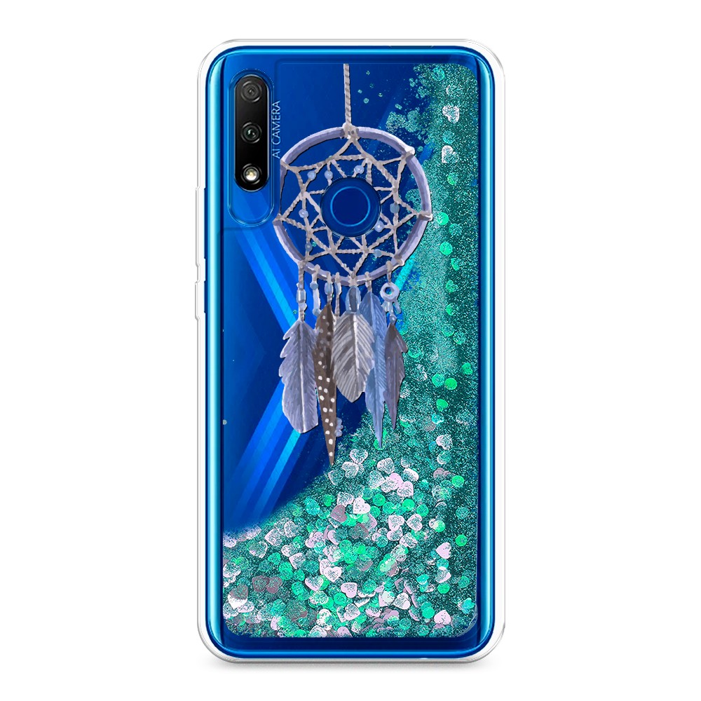 

Чехол Awog "Синий ловец снов акварель" на Honor 9X, 69995-1