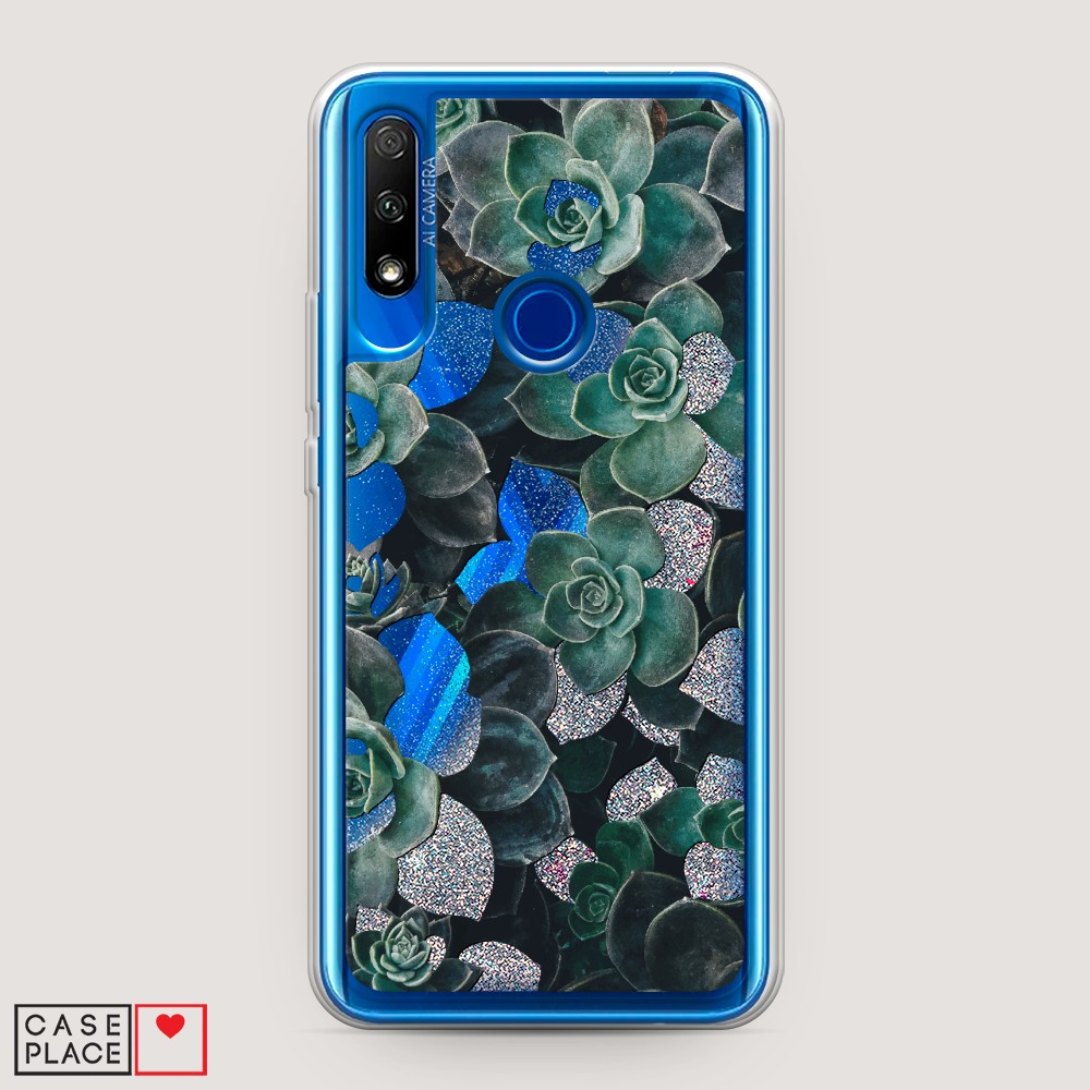 

Чехол Awog на Honor 9X "Сукуленты цветные", Разноцветный, 69991-1