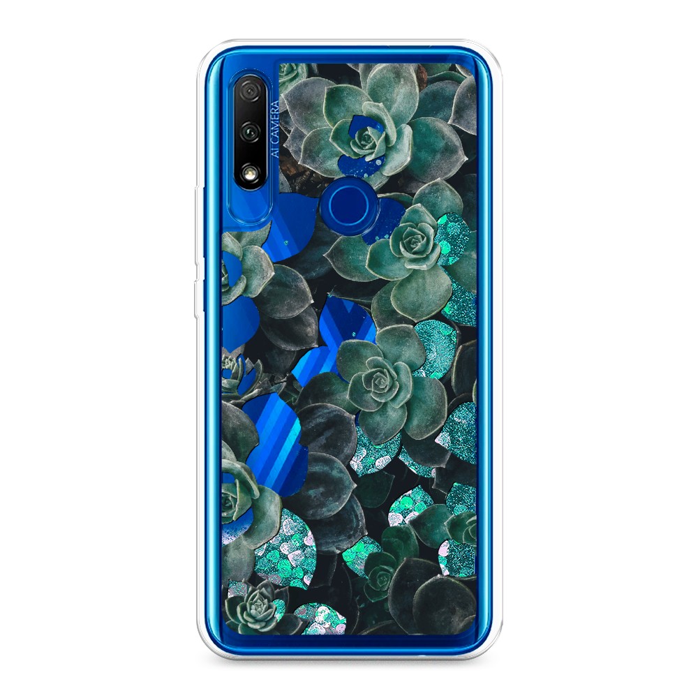 

Чехол Awog "Сукуленты цветные" на Honor 9X, 69995-1