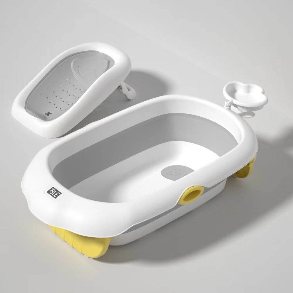 

Ванночка детская складная luxmom HBT-110 серая, Серый, HBT-110