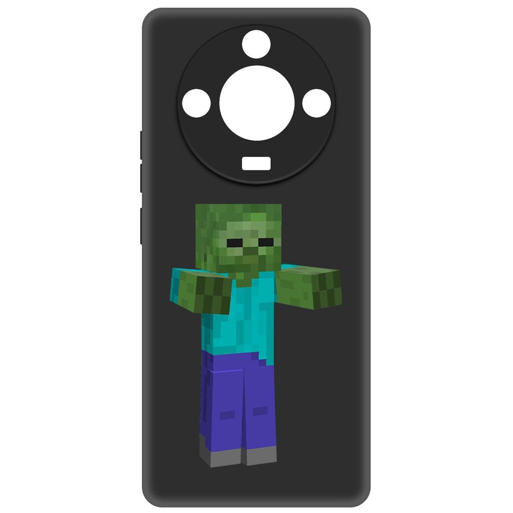 

Чехол-накладка Krutoff Soft Case Minecraft-Гигант для Realme 11 Pro черный