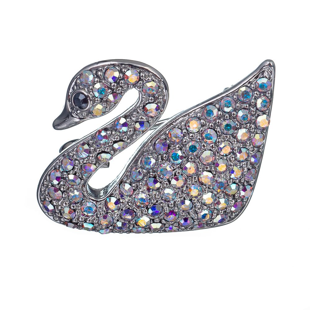 

Брошь из бижутерного сплава с swarovski Moon Paris MoS-23.04-004, MoS-23.04-004