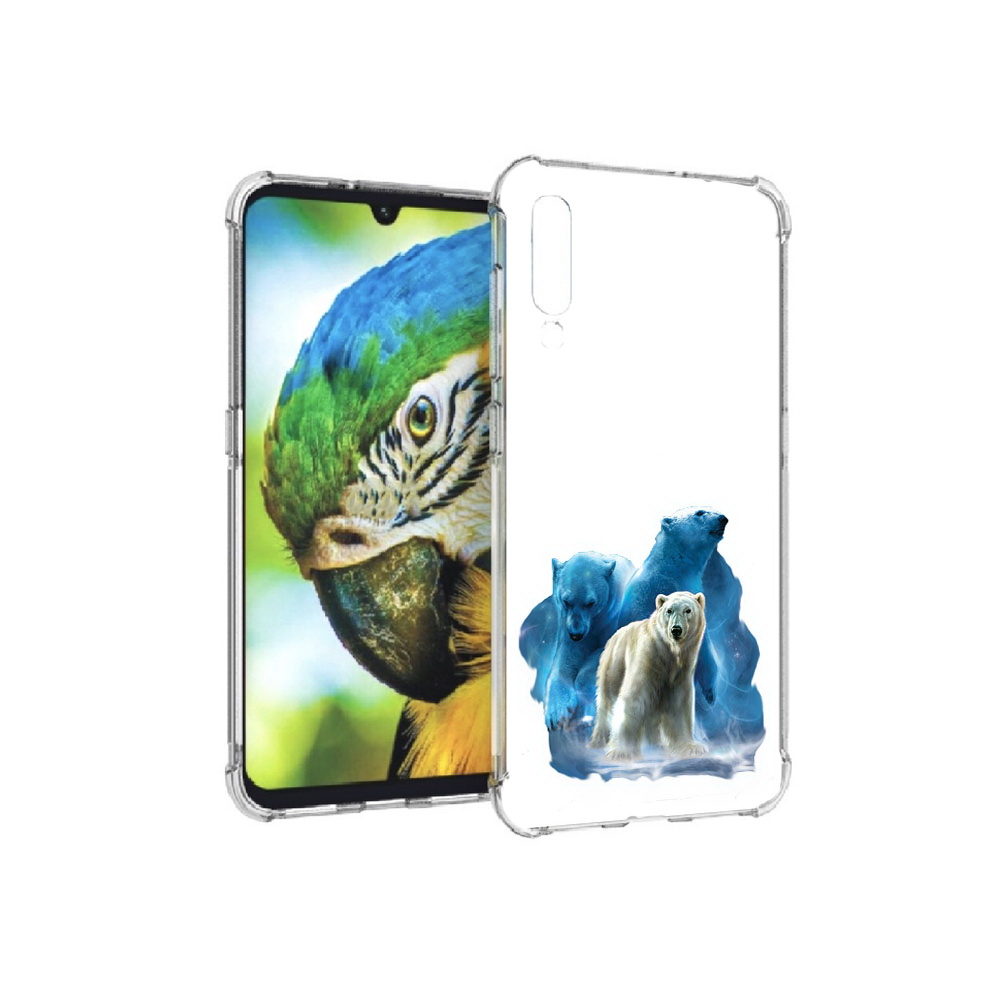 

Чехол MyPads Tocco для Xiaomi Mi 9 полярный медведь (PT126035.255.549), Прозрачный, Tocco