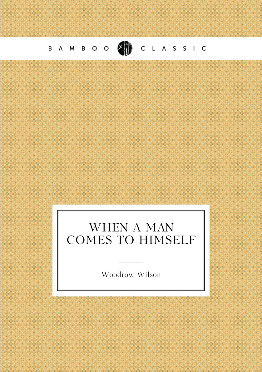 

When a man comes to himself