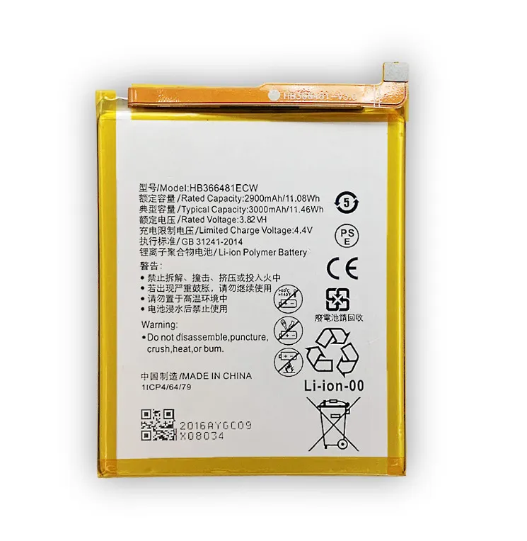 

Аккумулятор для Honor 5C/6C Pro/7A 7C Pro/8/8 Lite/9 Lite/ P9/P9 lite/P10 Lite, Honor 5C/6C Pro/7A 7C Pro/8/8 Lite/9 Lite/ P9/P9 lite/P10 Lite/P20 Lite(2017) HB366481ECW