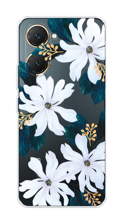 

Чехол на Vivo Y03 "Delilah Flower", Зеленый;белый, 2610450-1