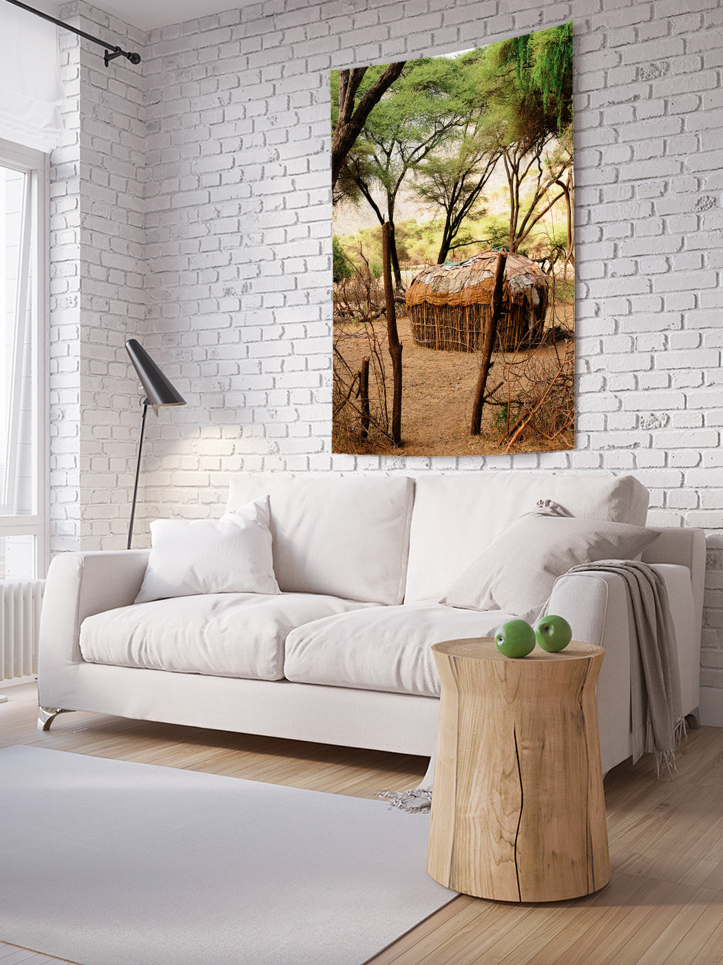 

Вертикальное фотопанно на стену JoyArty Деревенский быт 100x150 см, Деревенский быт