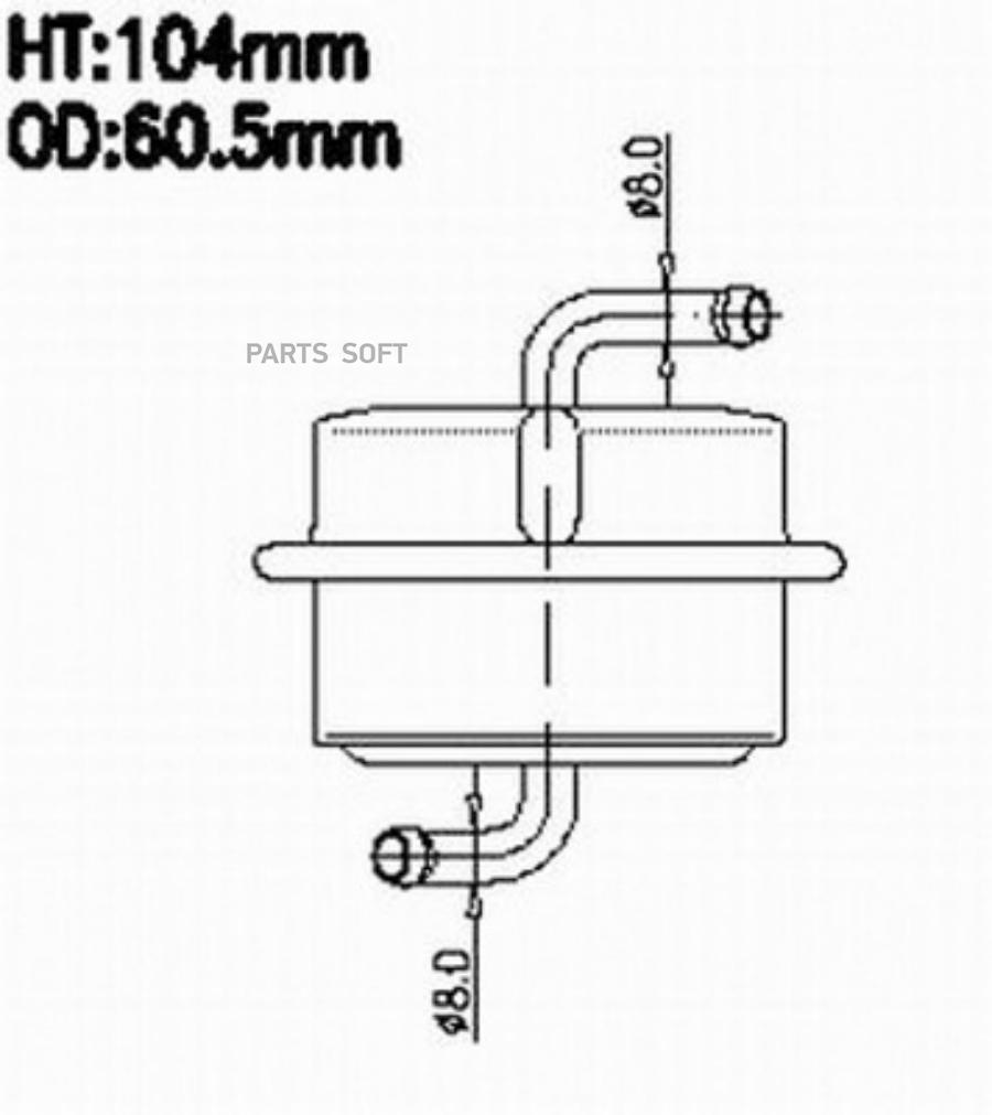 

Фильтр Топл Js Fs7095 JS Asakashi FS7095