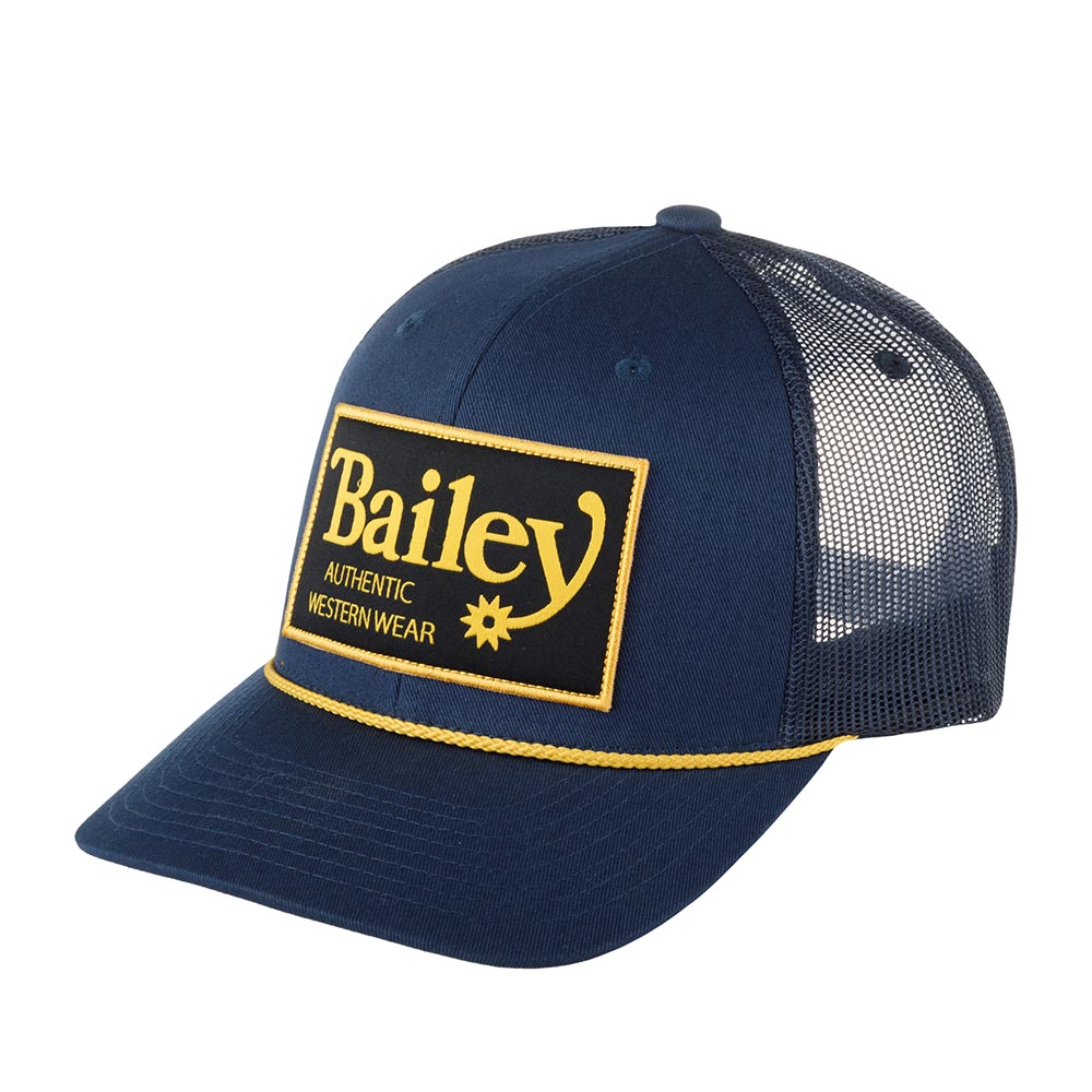 Бейсболка унисекс Bailey S23BA2 VALOR темно-синяя one size 6605₽