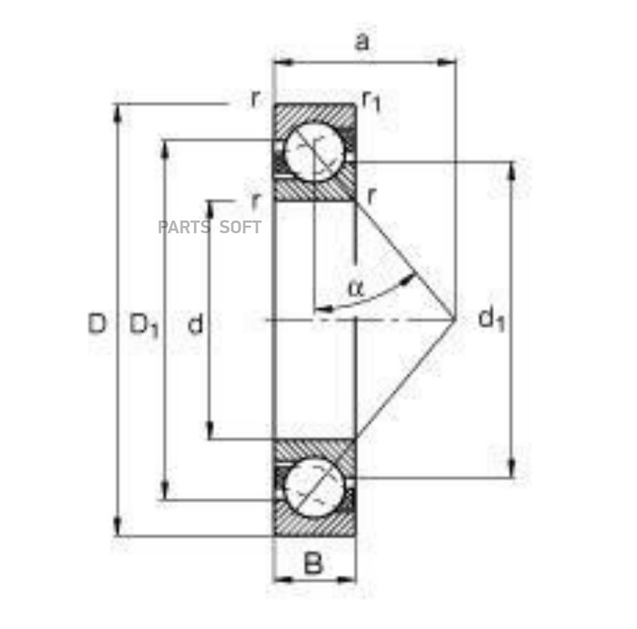 

ПОДШИПНИК 7211 BECBP SKF 5510021