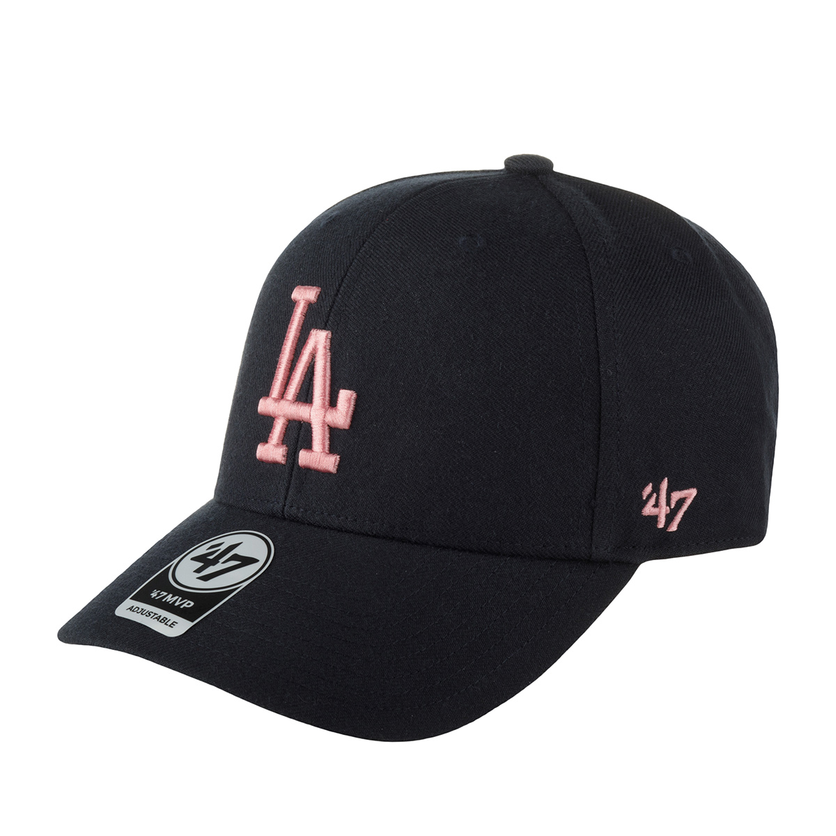 Бейсболка унисекс 47 BRAND B-MVP12WBV-LN Los Angeles Dodgers MLB темно-синяя, one size