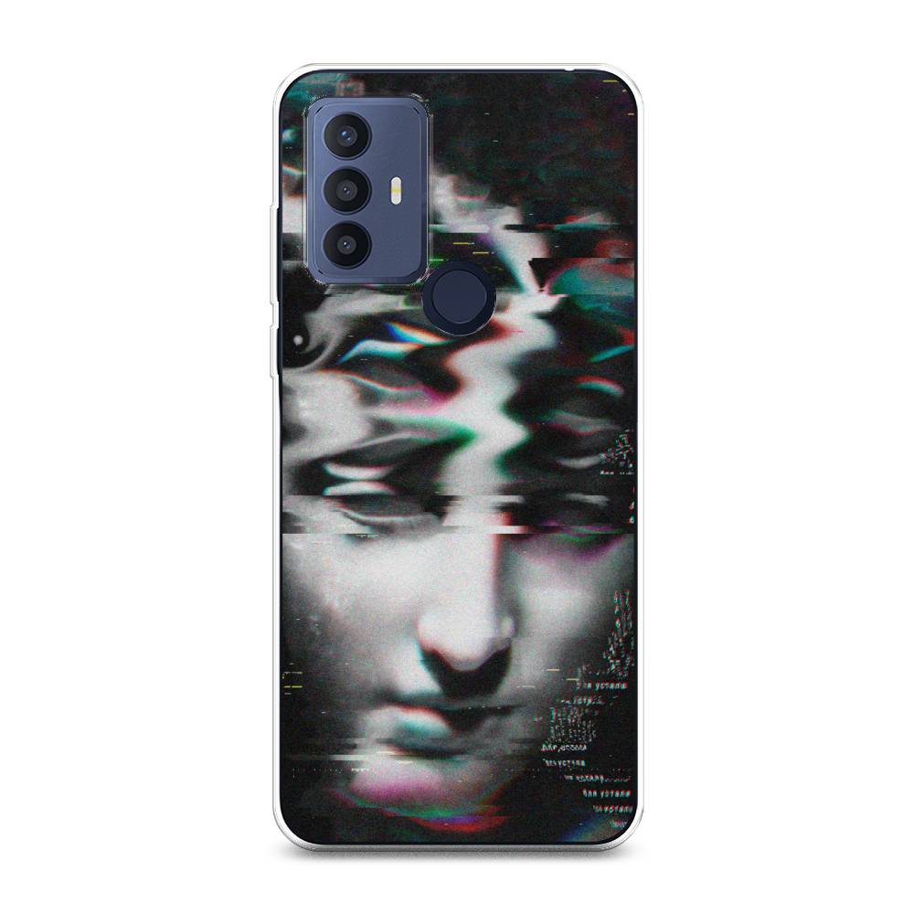 

Чехол Awog на TCL 30E/30 SE/305/306 "Glitch Art", Разноцветный, 290450-9