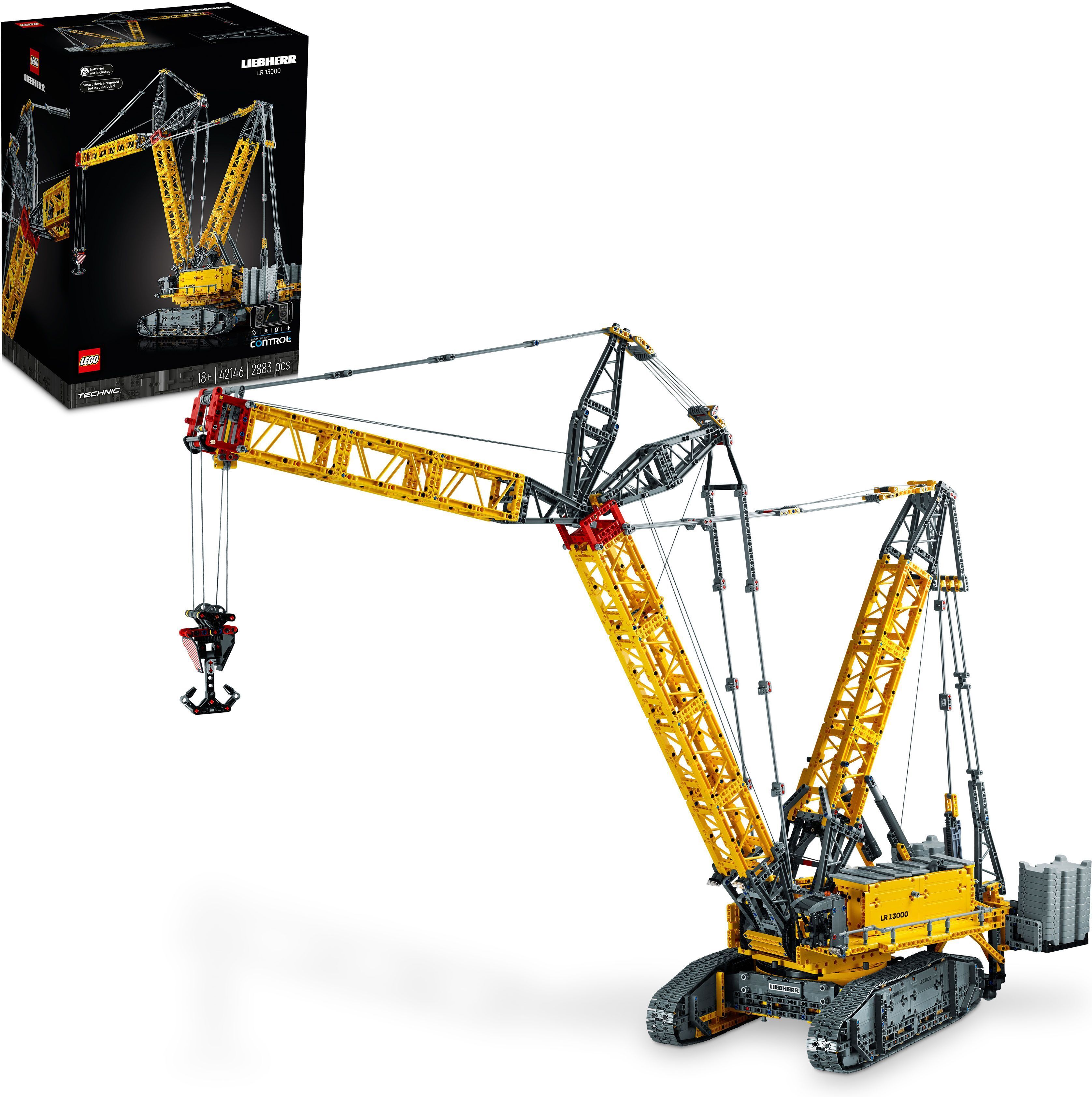 Гусеничный кран Liebherr LR 13000 – LEGO Technic 42146