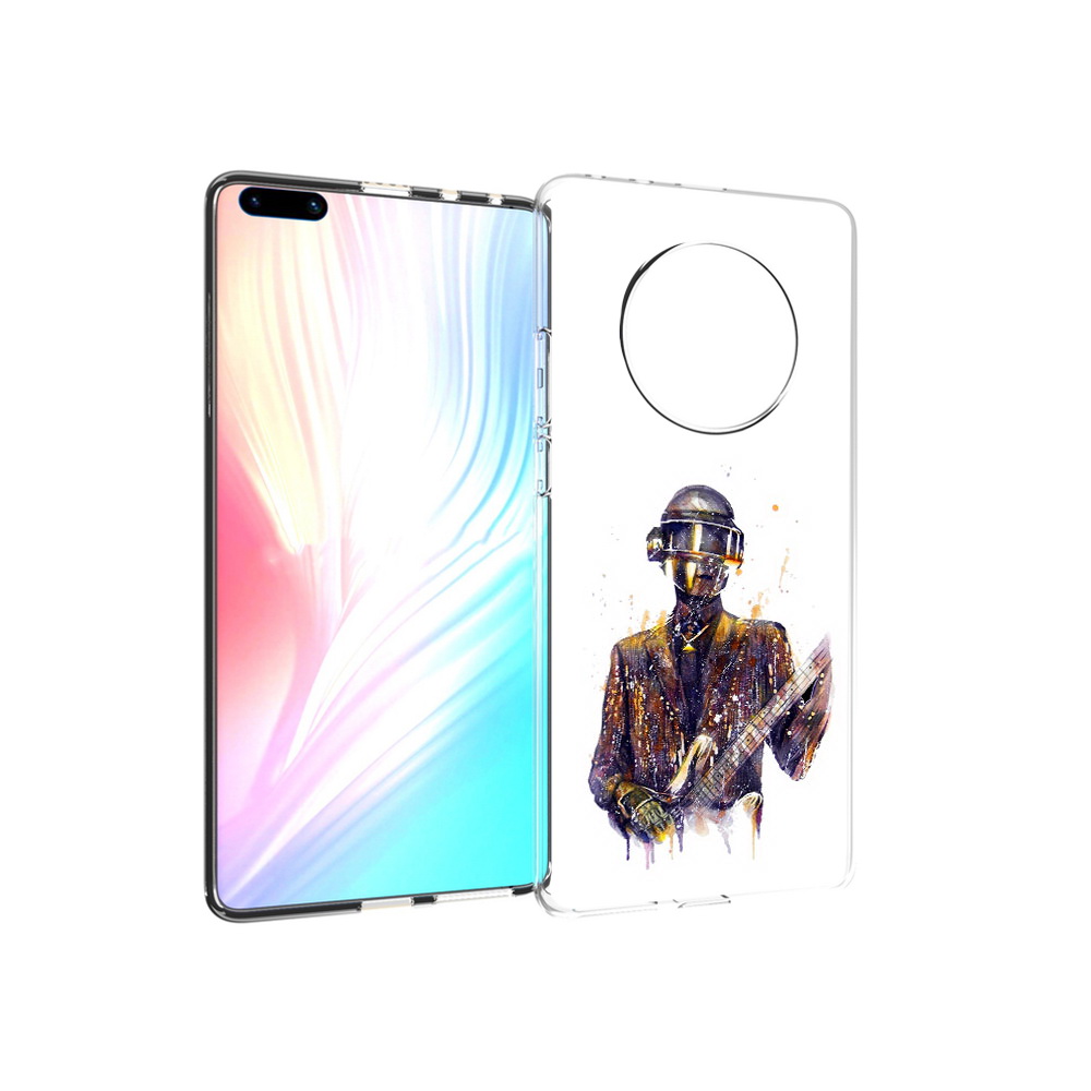 

Чехол MyPads Tocco для Huawei Mate 40 Pro космо-гитарист, Прозрачный, Tocco