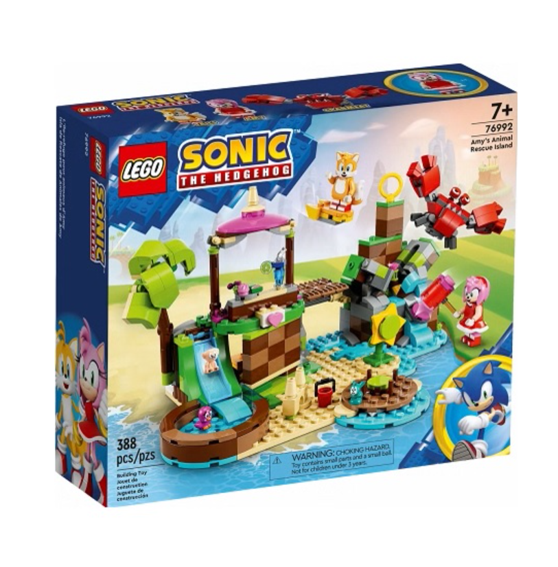 Конструктор LEGO Sonic the Hedgehog Остров спасения животных Эми, 76992