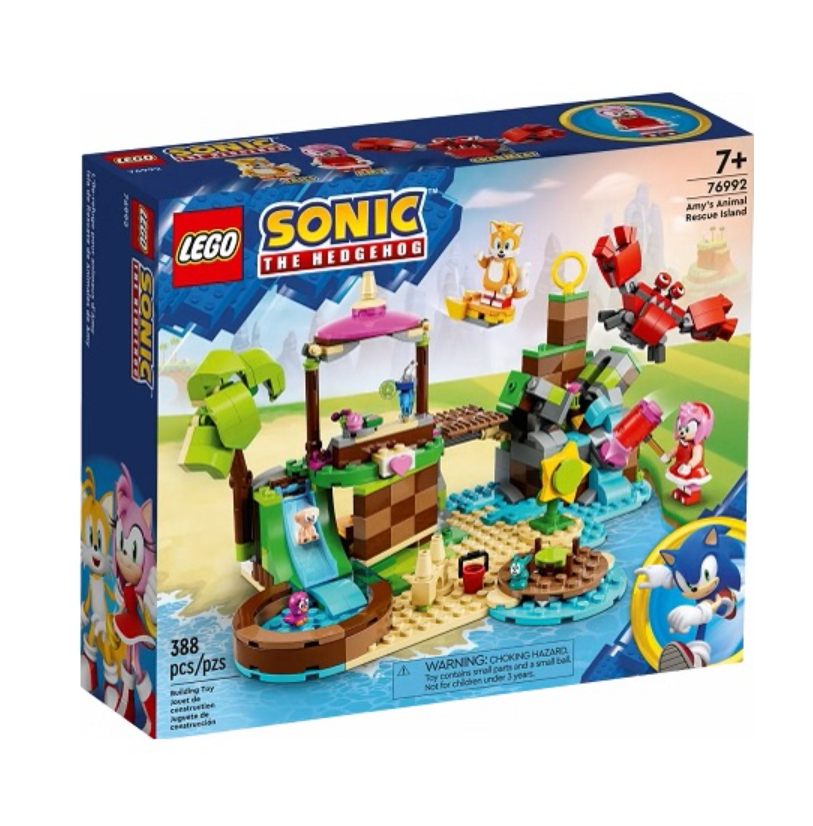 Конструктор LEGO Sonic the Hedgehog Остров спасения животных Эми, 76992 фигурка renzaima sonic the hedgehog 27см tm14272