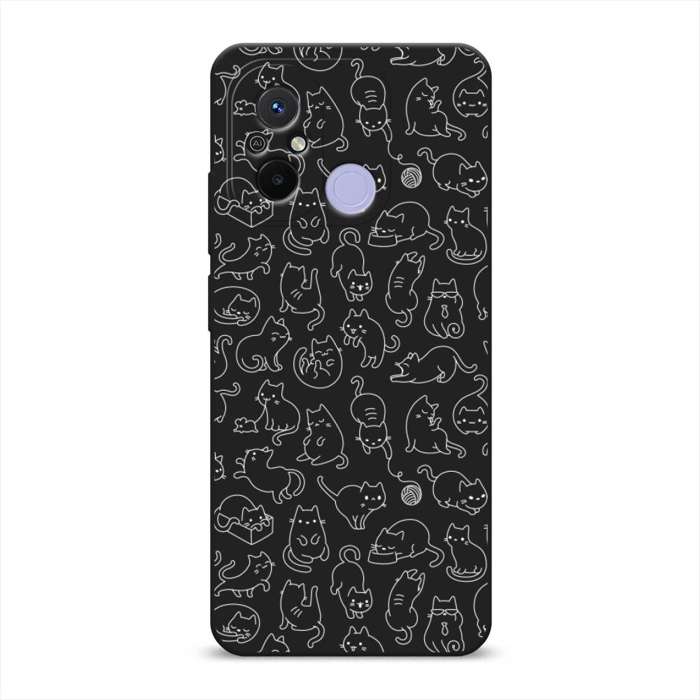 

Чехол Awog на Redmi 12C "Шкодливые котики", Прозрачный;бежевый, 318252-1