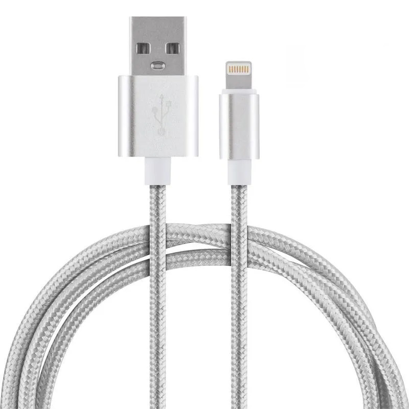 

Кабель Energy ET-29-2 USB/Lightning, цвет - серебро