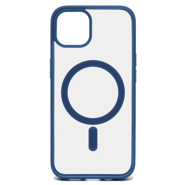 

Чехол Iphone 14 MagSafe цветной, прозрачный-синий