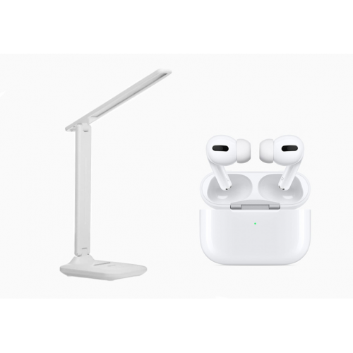 

Комплект Сенсорная наст LED лампа 1шт + Наушники-вкладыши TWS Air Pro с Bluetooth 1шт